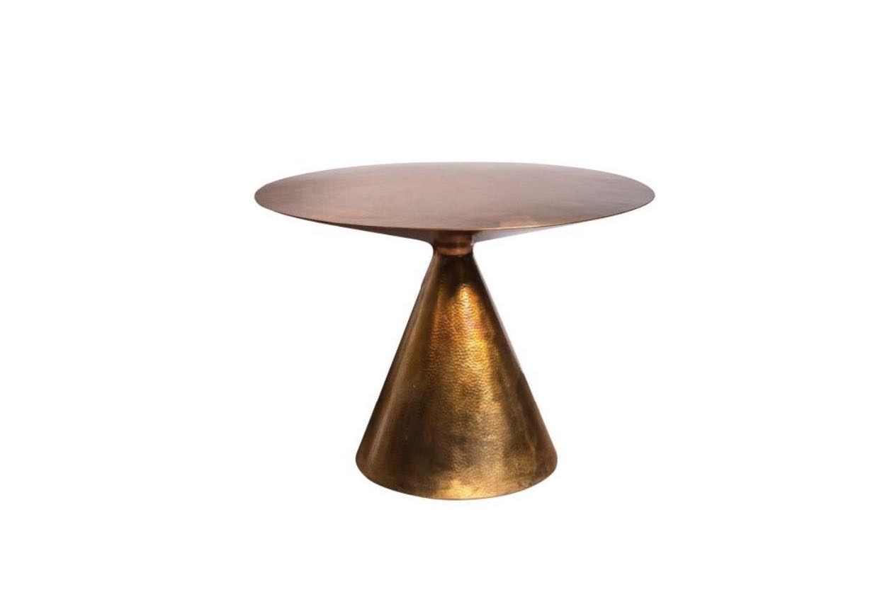 Tao Studio hand hammered copper table